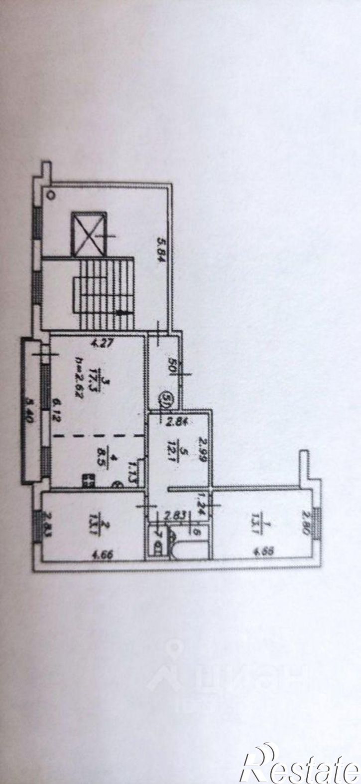 3-комн квартира Университетский м-н, 97