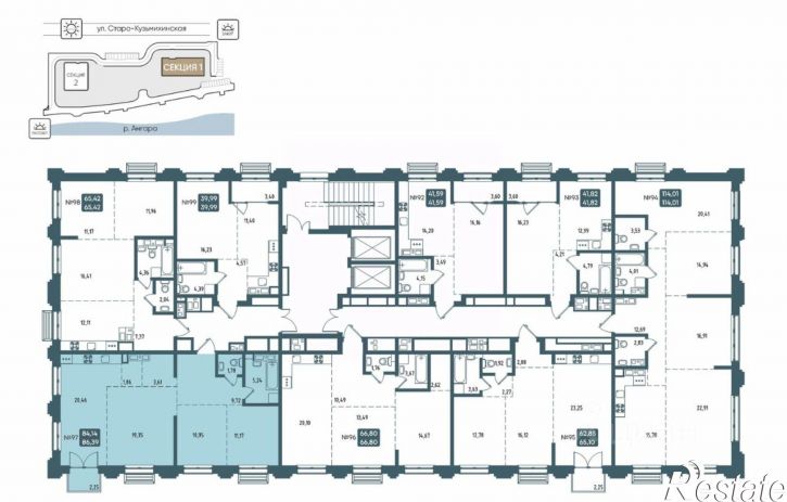 3-комн квартира в новом доме ул Овражная, 12а,  д. 12а