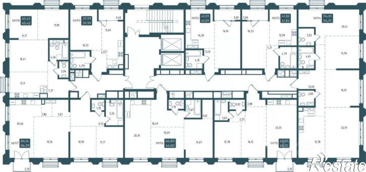 3-комн квартира в новом доме ул Овражная, 12а,  д. 12а
