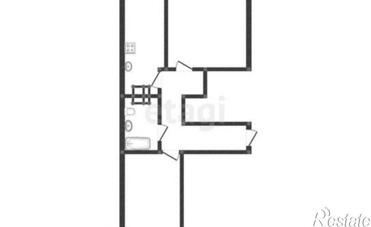 2-комн квартира улица Сурнова, 30/2,  д. 30/2