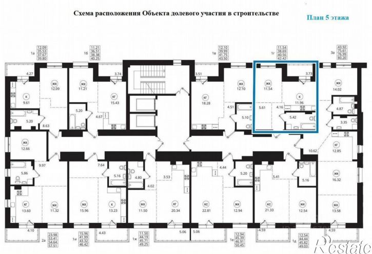 1-комн квартира Верхняя Набережная улица, 12/1,  д. 12/1