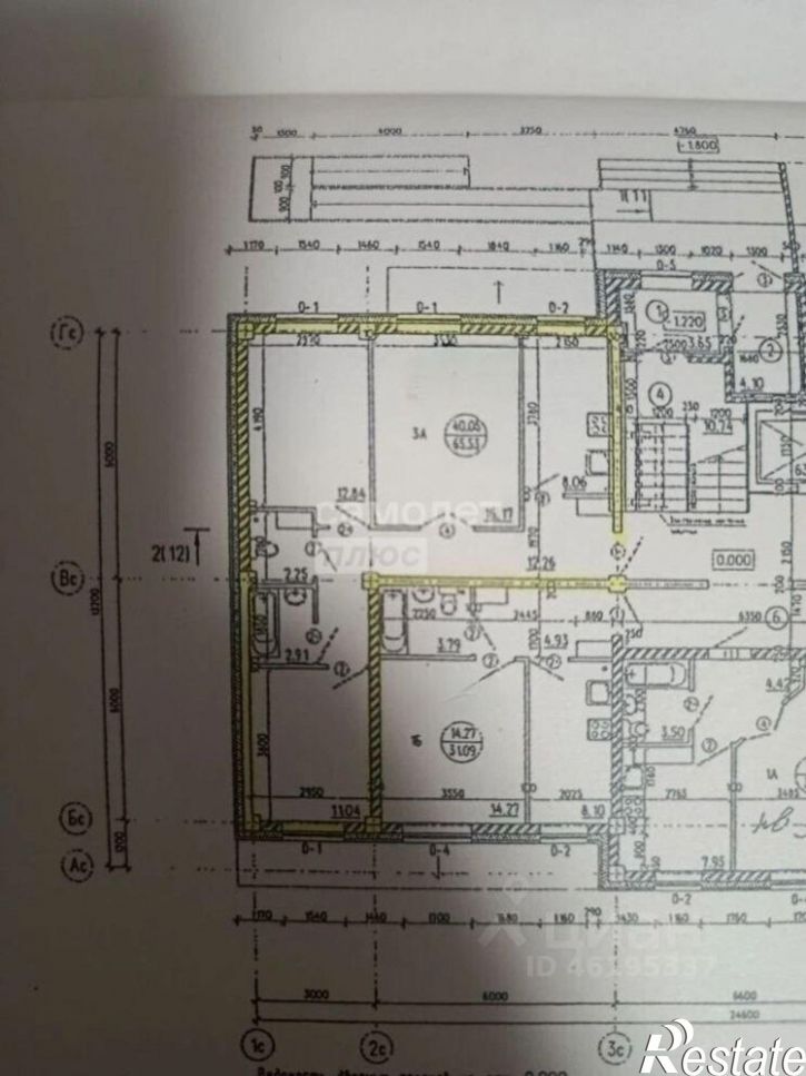 3-комн квартира переулок Академика Окладникова, 21,  д. 21