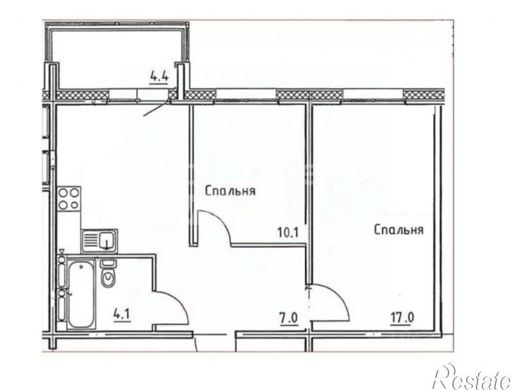 2-комн квартира Иркутск г., Октябрьский