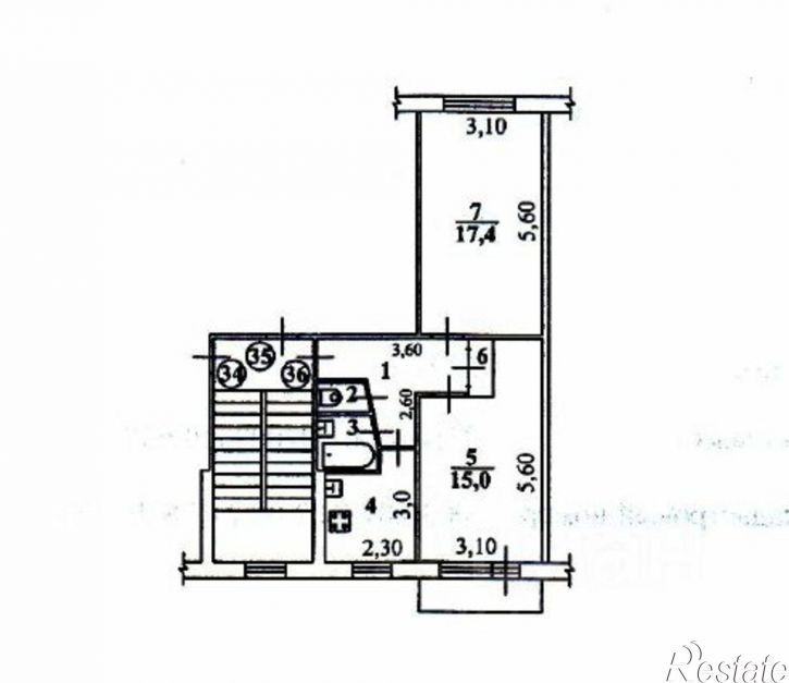 2-комн квартира ул Трудовая, 29,  д. 29