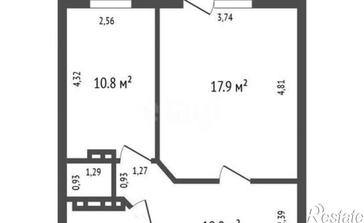 1-комн квартира Байкальская улица, 236Б/1,  д. 236Б/1