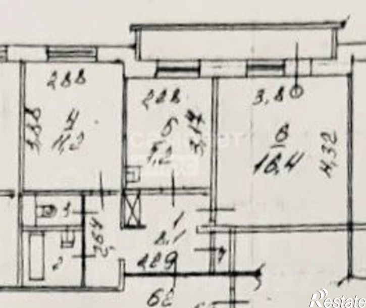 2-комн квартира Академическая улица, 22,  д. 22
