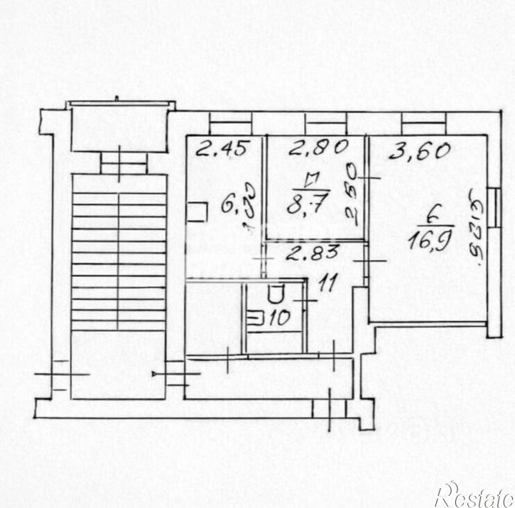 2-комн квартира ул Богдана Хмельницкого, 33,  д. 33