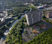 1-комн, 30.9кв м, этаж 9/19 Баррикад, 60/5