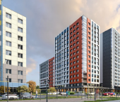 1-комн, 32.21 кв м, этаж 16/18 Баррикад