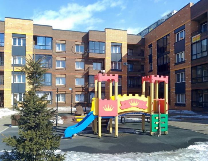 1-комн квартира в новом доме переулок имени Академика Алексея Окладникова, 33