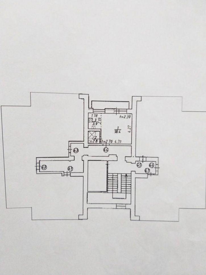 1-комн квартира Поленова, 6