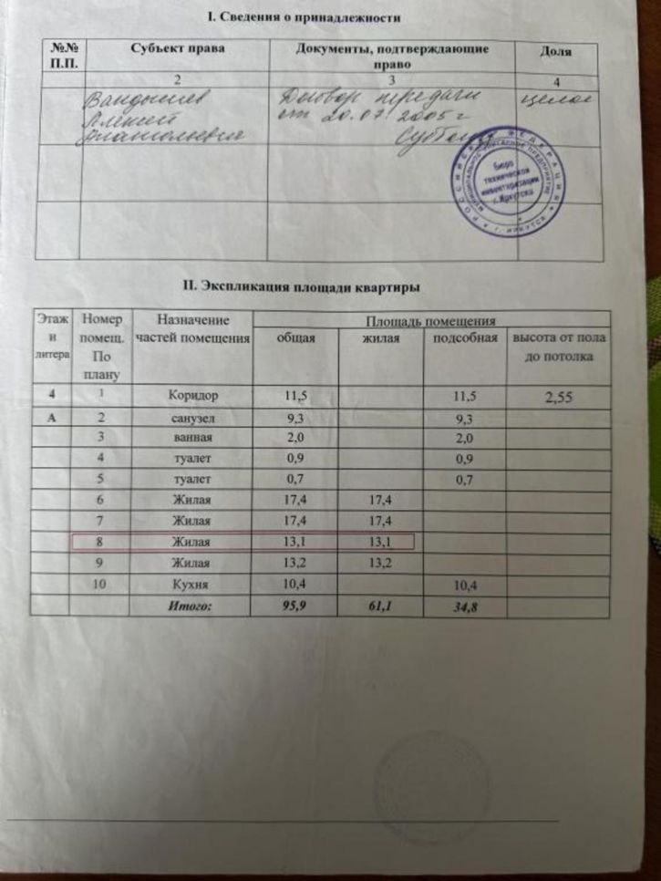 Комната Первомайский мкр, 38а