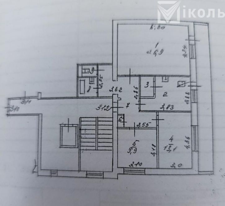3-комн квартира Рябикова б-р, 22а