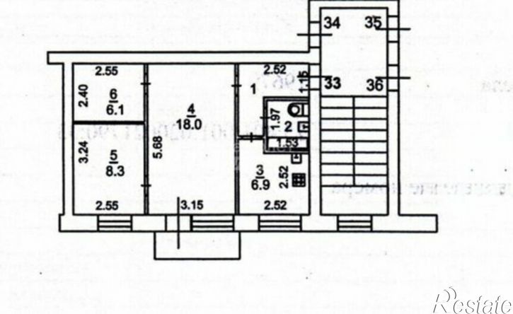 2-комн квартира Севастопольская улица, 239,  д. 239