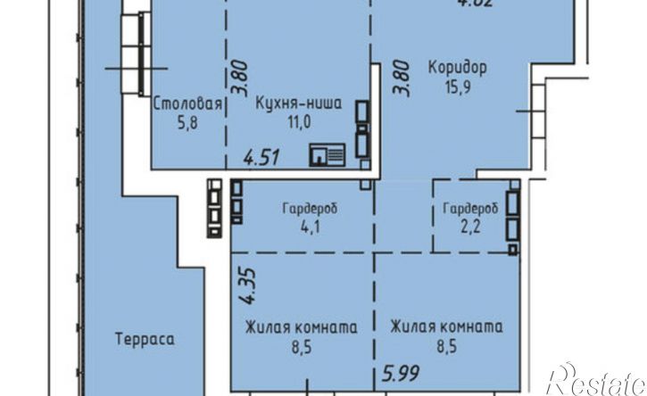 2-комн квартира ул Култукская, 24,  д. 24