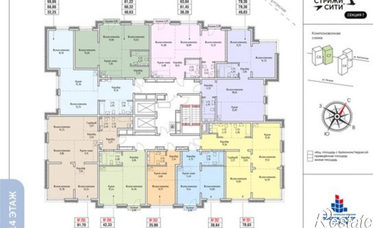 3-комн квартира в новом доме ул Култукская, 24,  д. 24