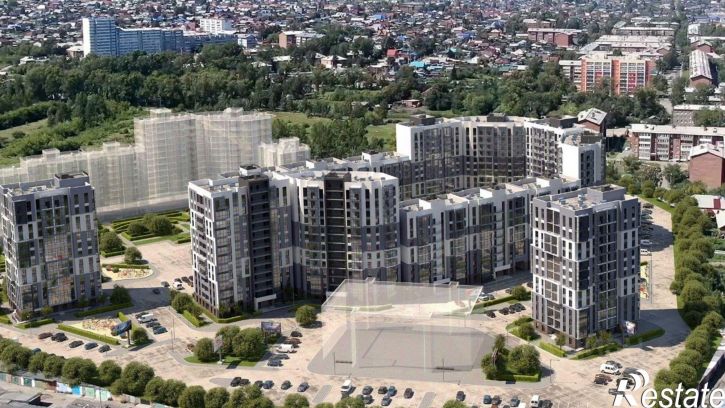 1-комн квартира в новом доме улица Томсона