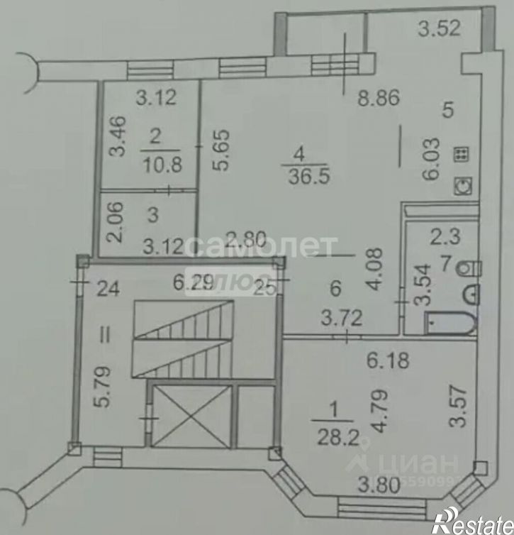 3-комн квартира б-р Гагарина, 68г,  д. 68г