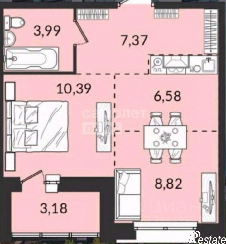 2-комн квартира ул Пшеничная, 17,  д. 17