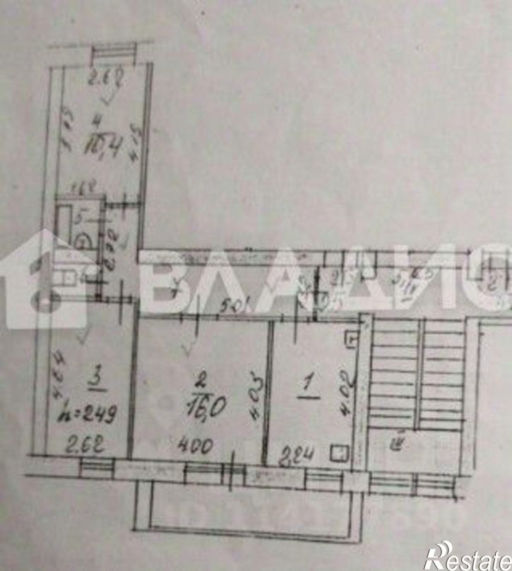 3-комн квартира микрорайон Юбилейный, 10А