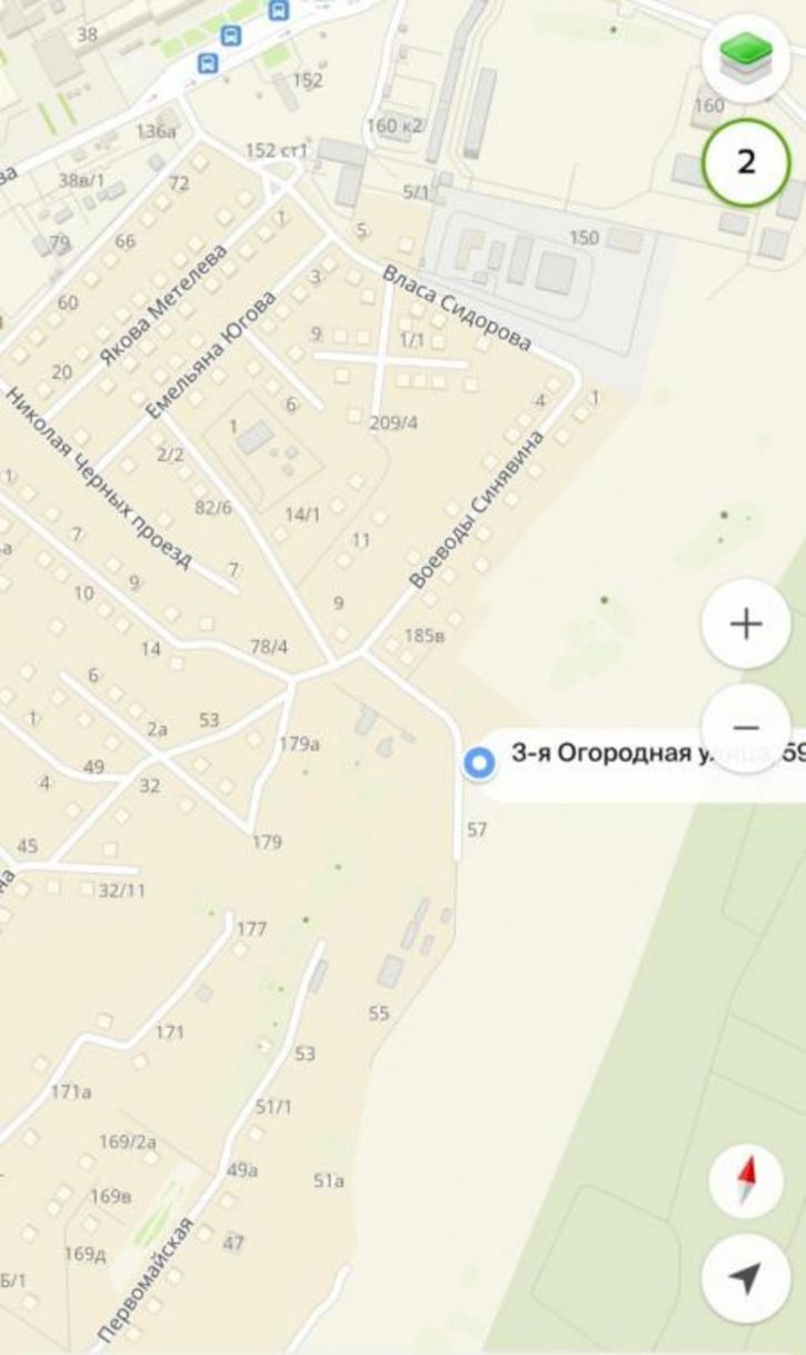 Земельный участок Огородная 3-я