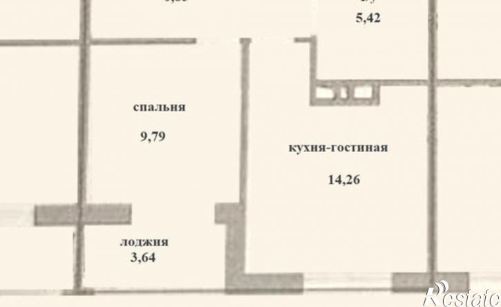 2-комн квартира улица Маяковского, 65,  д. 65