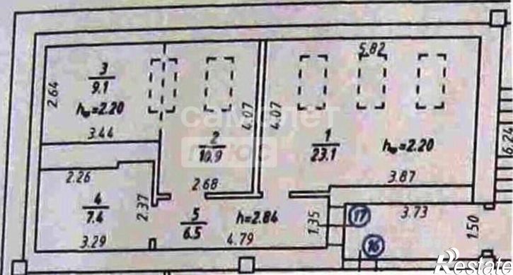 2-комн квартира ул Рабочего Штаба, 1/5,  д. 1/5