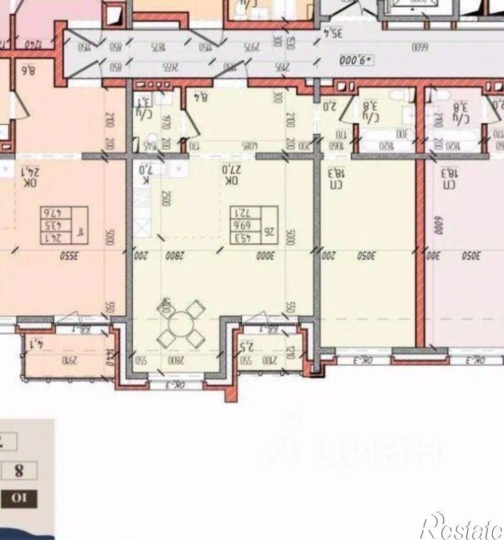 2-комн квартира ул Профсоюзная, 60,  д. 60