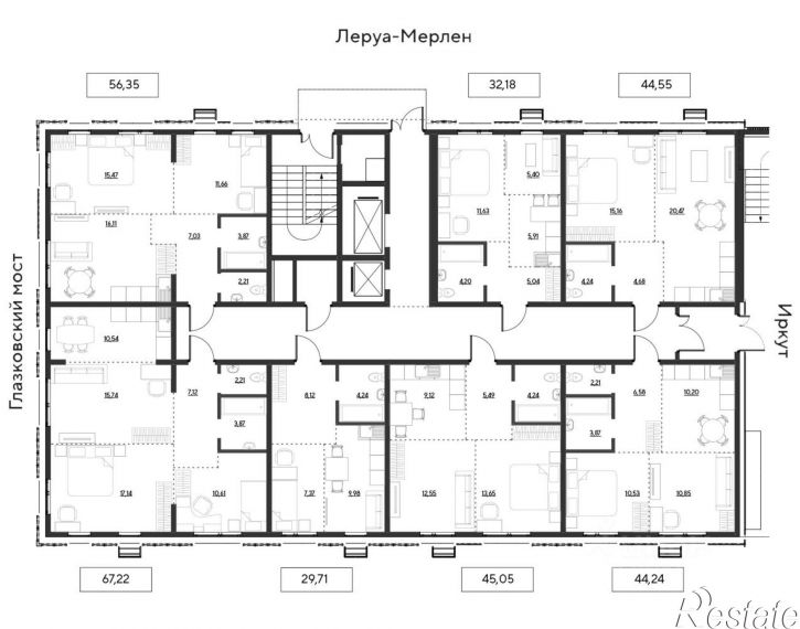 3-комн квартира в новом доме квартал Затон, улица Набережная Иркута