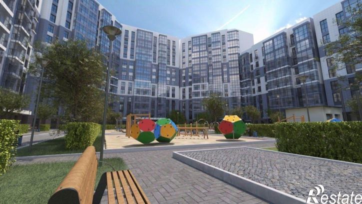 1-комн квартира в новом доме улица Розы Люксембург