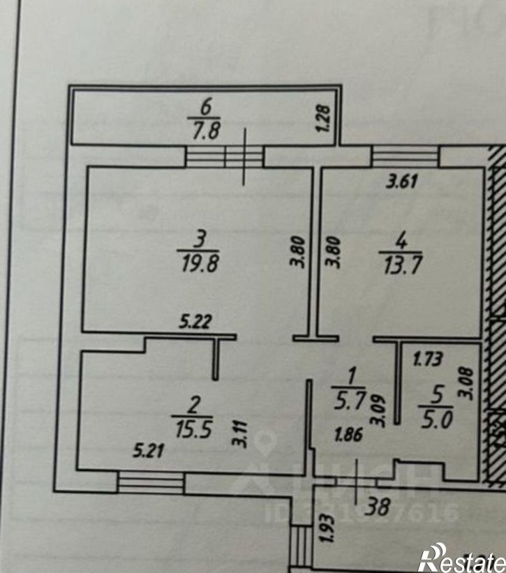 2-комн квартира ул Байкальская, 236б/6,  д. 236б/6