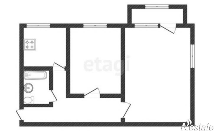 2-комн квартира ул Куликовская, 7,  д. 7
