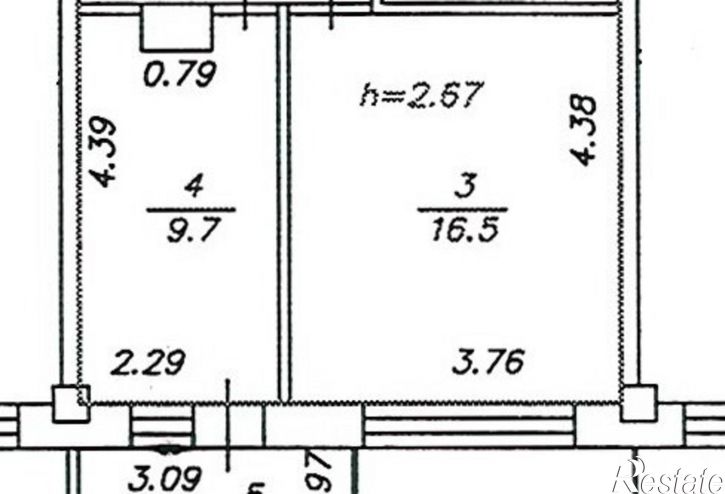 1-комн квартира ул Баррикад, 60/5,  д. 60/5