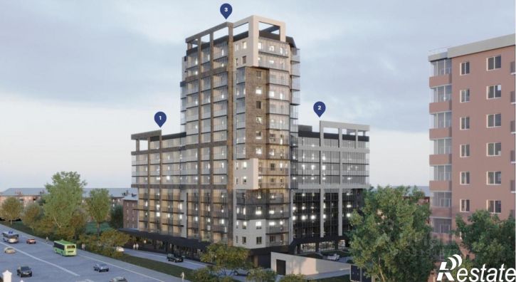 3-комн квартира в новом доме ул Советская, 115/2,  д. 115/2