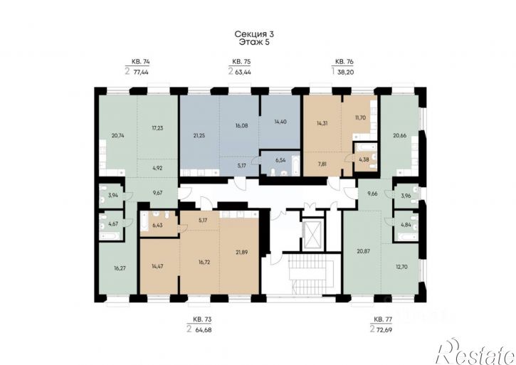 2-комн квартира в новом доме ул Трилиссера, 31/1,  д. 31/1
