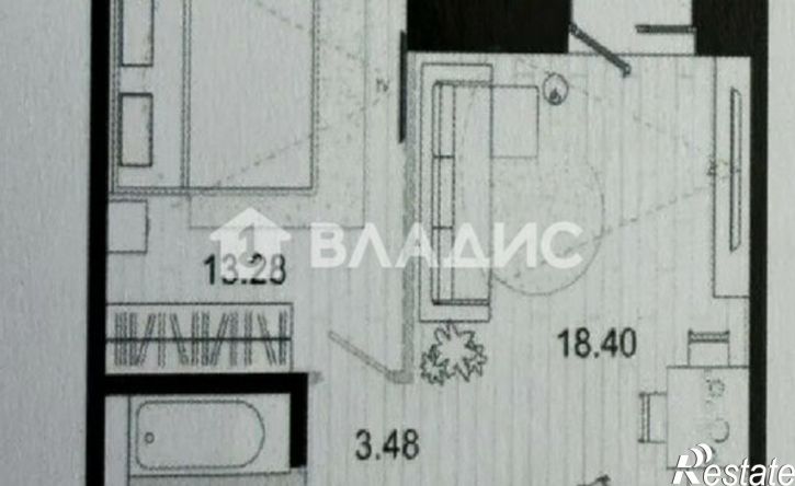2-комн квартира ул Юрия Левитанского, 8,  д. 8