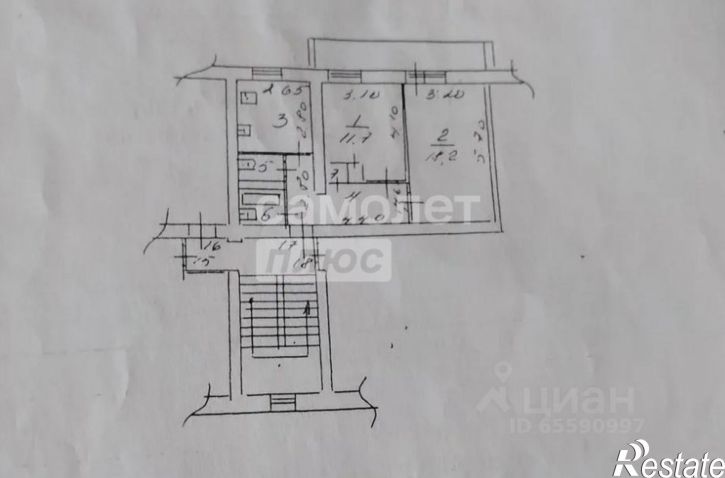 2-комн квартира ул Ивана Франко, 12,  д. 12