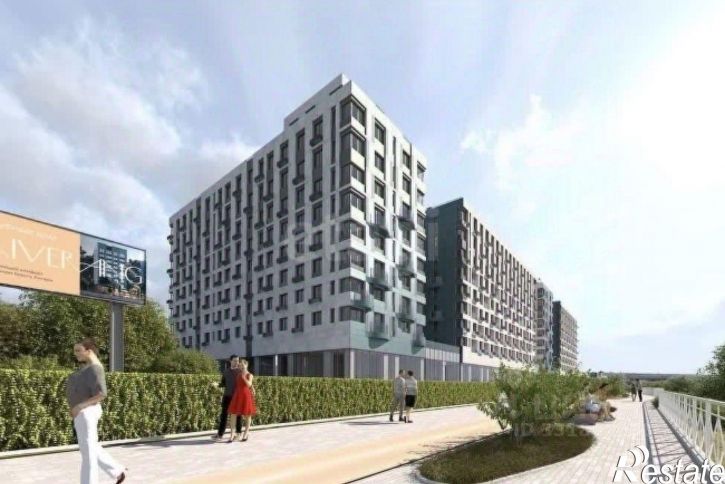 1-комн квартира в новом доме ул Верхняя Набережная, 135,  д. 135