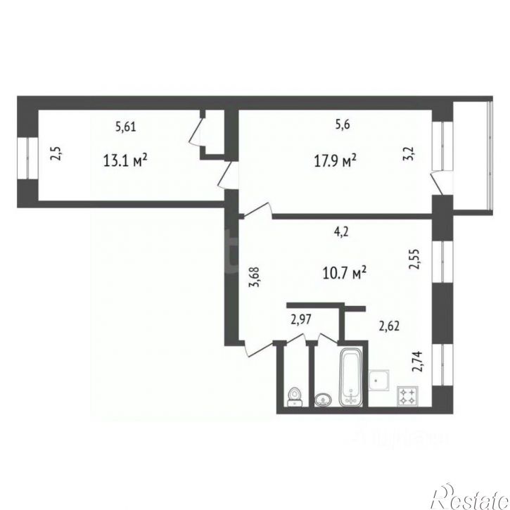 3-комн квартира ул Академическая, 12А,  д. 12А