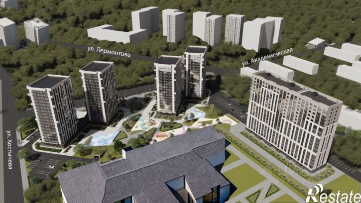 1-комн квартира в новом доме ул Геологов, 26г,  д. 26г