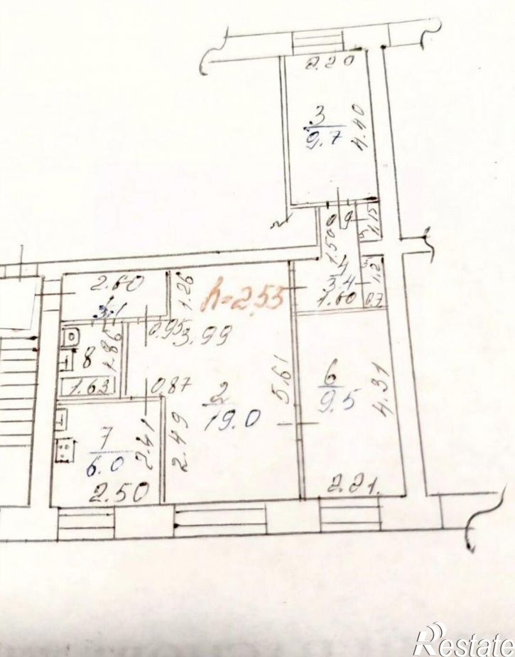 3-комн квартира ул Розы Люксембург, 13б,  д. 13б
