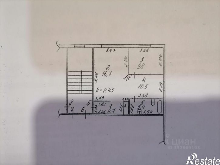 2-комн квартира ул Напольная, 120/4,  д. 120/4