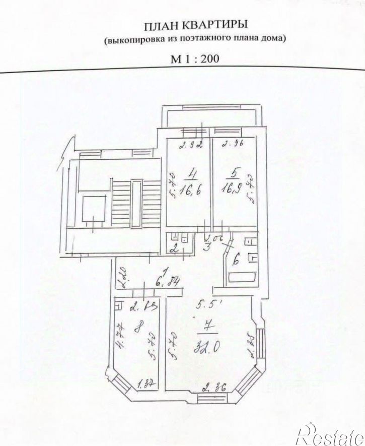 3-комн квартира ул Красноказачья, 127,  д. 127