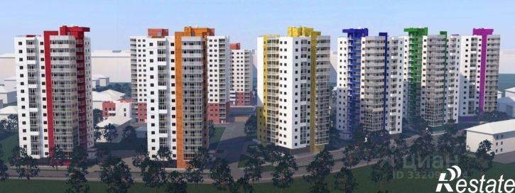 3-комн квартира в новом доме ул Якоби, 6,  д. 6