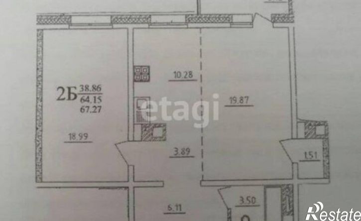 2-комн квартира ул Байкальская, 301,  д. 301