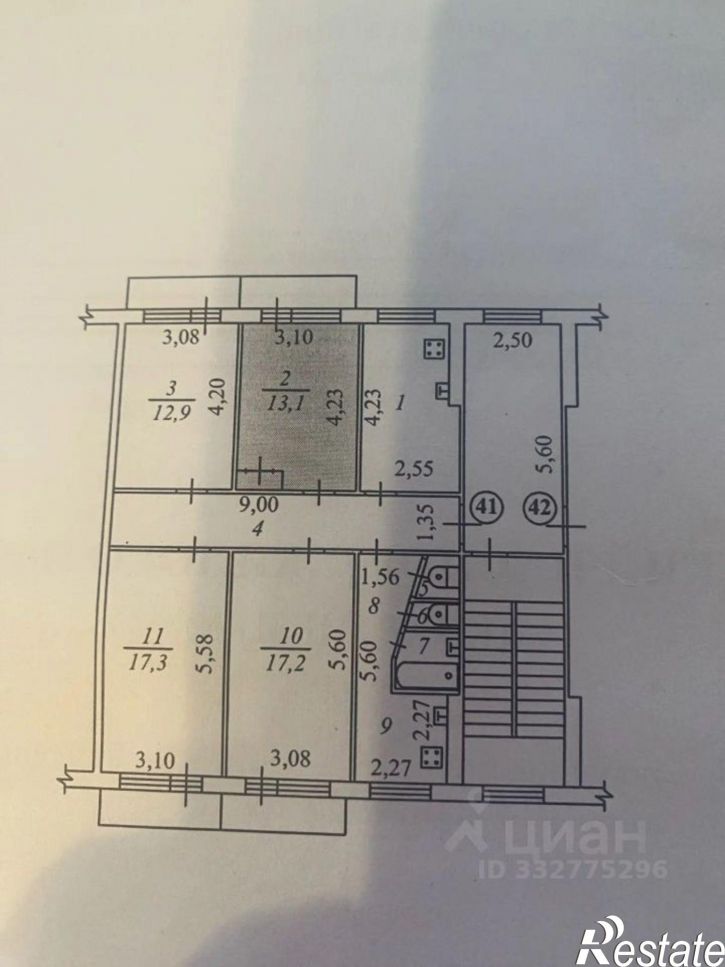 Комната ул Байкальская, 261,  д. 261