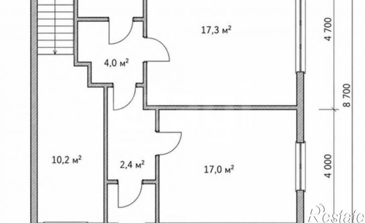 3-комн квартира ул Колхозная, 14,  д. 14