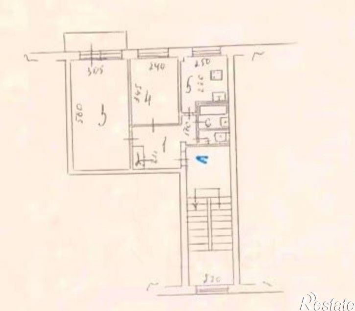 2-комн квартира ул Баумана, 224,  д. 224