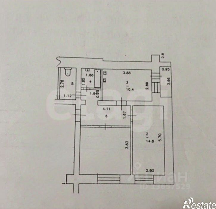2-комн квартира ул Советская, 176/197,  д. 176/197