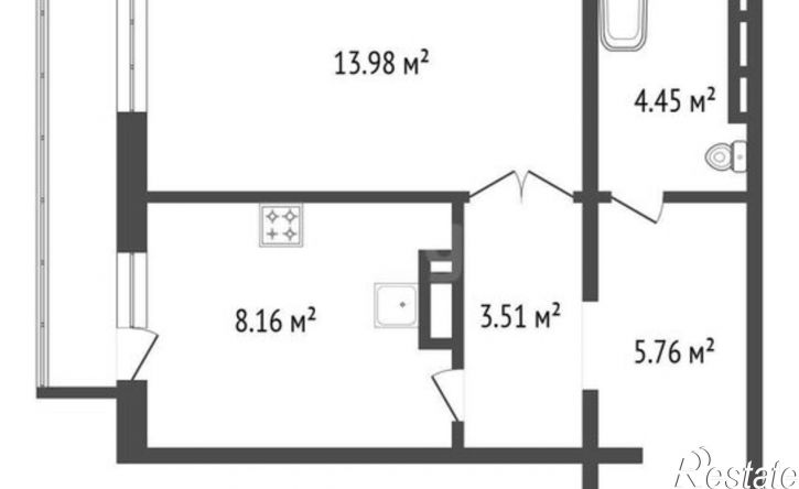 1-комн квартира ул Баррикад, 62/11,  д. 62/11